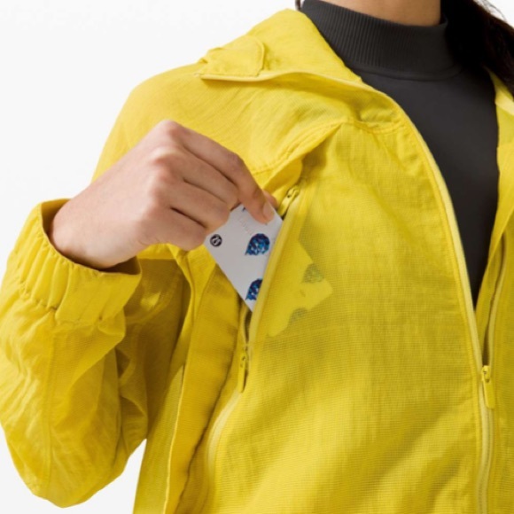NWT Lululemon Clear Intention Jacket Soleil Yellow - Picture 5 of 16